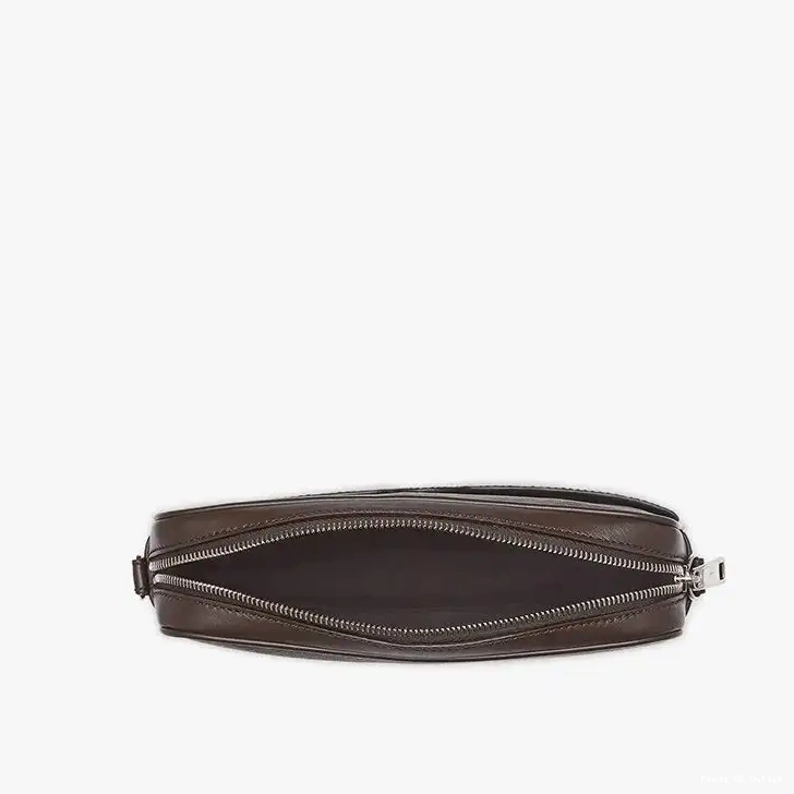 Affordable HOT Case Logo Fabric Compact FF Brown Camera ROMA Motif Fendi In 0508